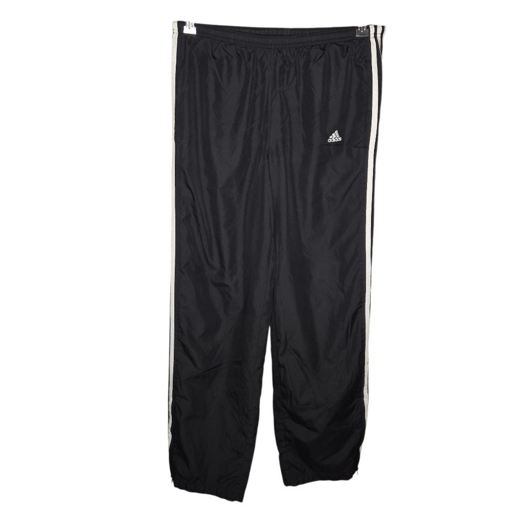 Adidas Vintage Y2k Three Stripe Track Warmup Pants Size Medium